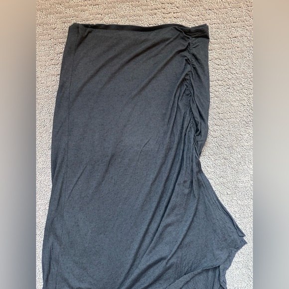 AllSaints Grey Maxi Skirt - Picture 5 of 13